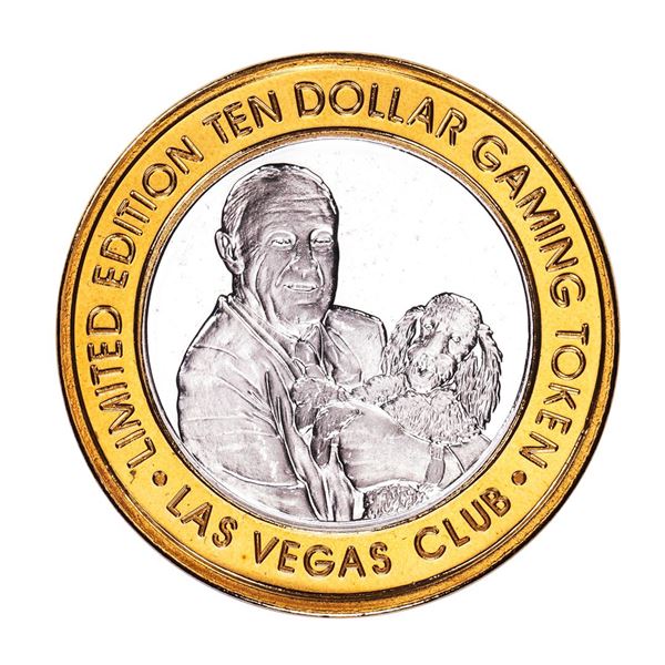 .999 Silver Las Vegas Club $10 Limited Edition Casino Gaming Token