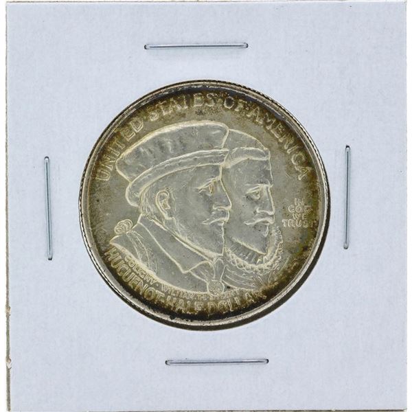 1924 Huguenot-Walloon Tercentary Commemorative Half Dollar Coin