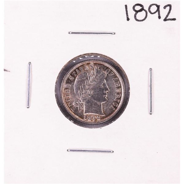 1892 Barber Dime Coin
