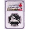 Image 1 : 1986 $1 Canada Proof Vancouver Centennial Silver Dollar Coin NGC PF 70 Ultra Cameo