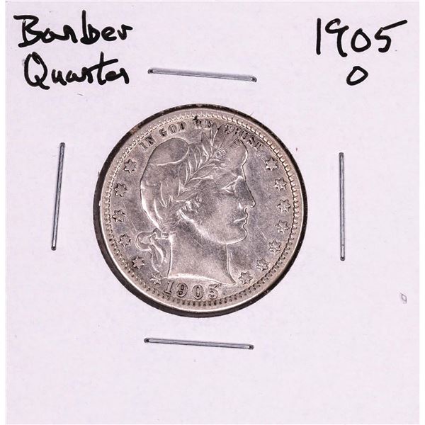 1905-O Barber Quarter Coin
