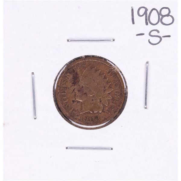 1908-S Indian Head Cent Coin