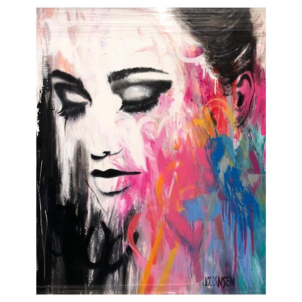 Johansen "Intrigue" Original Mixed Media on Canvas