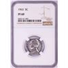 Image 1 : 1963 Proof Jefferson Nickel Coin NGC PF69