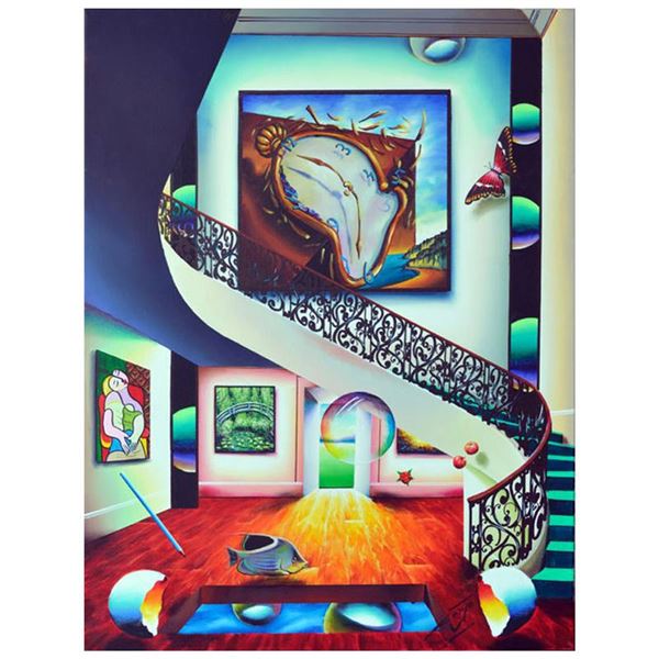 Ferjo "Dali of Great Import" Original Oil on Canvas