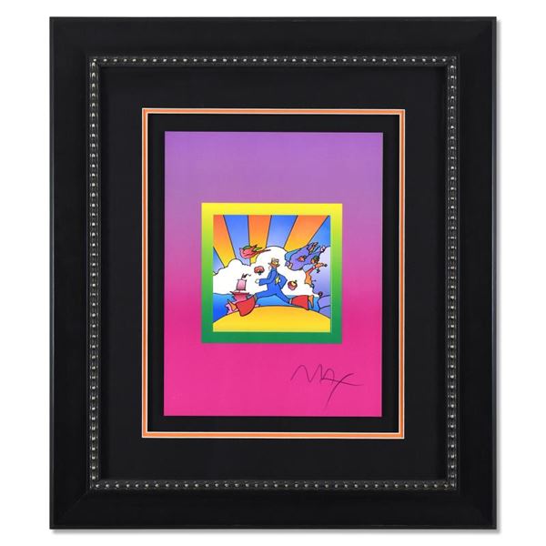 Peter Max "Cosmic Runner on Blends Ver II" Limited Edition Lithograph on Paper
