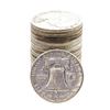 Image 2 : Roll of (20) Mixed Date Franklin Half Dollar Coins