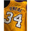 Image 1 : Shaquille O'Neal Signed Lakers Jersey (Global Authentic Certified)