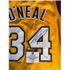 Image 2 : Shaquille O'Neal Signed Lakers Jersey (Global Authentic Certified)
