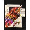 Image 2 : ANTMAN WASP MOVIE PICTURE BOOK SIGNED w/ P. RUDD, E. LILLY, M. PFEIFFER, W. GIGGINS (RA COA)
