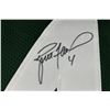 Image 2 : Packers Brett Favre Authentic Signed Green Framed Jersey (Favre Holo & COA)