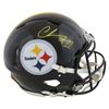 Image 1 : CHASE CLAYPOOL SIGNED STEELERS HELMET (BECKETT WITNESSED)