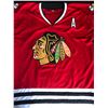 Image 3 : BOBBY HULL SIGNED CHICAGO BLACKHAWKS CAREER STAT JERSEY W/GOLDEN JET & HOF 1983 (JSA COA)