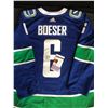 Image 2 : BROCK BOESER SIGNED VANCOUVER CANUCKS AUTHENTIC ADIDAS JERSEY (JSA COA)