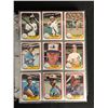 Image 3 : 1981 FLEER BASEBALL COMPLETE CARD SET (660) *HIGH GRADE*