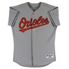Image 3 : BROOKS ROBINSON ORIOLES "2x WS Champ" SIGNED GREY MAJESTIC AUTHENTIC JERSEY (BECKETT COA)