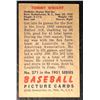 Image 2 : 1951 BOWMAN NO. 271 TOMMY WRIGHT  "ROOKIE"
