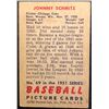 Image 2 : 1951 BOWMAN NO.69 JOHNNY SCHMITZ