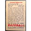 Image 2 : 1951 BOWMAN NO. 107 JOHNNY WYROSTEK