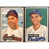 Image 1 : 1951 BOWMAN NO. 5 DALE MITCHELL/ NO. 56 RALPH BRANCA