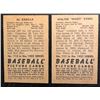 Image 2 : 1952 BOWMAN NO. 113 AL ZARILLA/ NO. 111 WALT "HOOT" EVERS