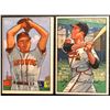 Image 1 : 1952 BOWMAN NO. 29 NED GARVER/ NO. 28 ROY HARTSFIELD