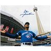 Image 1 : CITO GASTON SIGNED TORONTO BLUE JAYS 8X10 PHOTO (FROZEN POND)