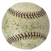 Image 1 : BABE RUTH SIGNED BASEBALL (PSA/DNA COA)