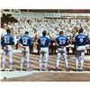 Image 1 : WAMCO MULTI-SIGNED TORONTO BLUE JAYS 16X20 PHOTO (FROZEN POND COA)
