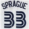 Image 2 : ED SPRAGUE SIGNED TORONTO BLUE JAYS JERSEY (FROZEN POND COA)