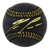 Image 1 : RONALD ACUNA JR. SIGNED RAWLINGS OFFICIAL BLACK MLB BASEBALL (BECKETT COA)