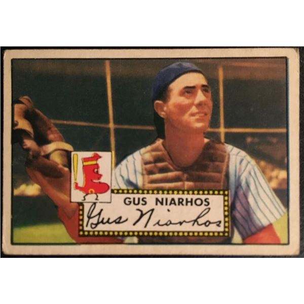 1952 Topps #121 Gus Niarhos