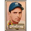 Image 1 : 1952 Topps #190 Don Johnson "ROOKIE"