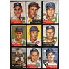 Image 1 : 1953 TOPPS BASEBALL CARD LOT