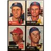 Image 1 : 1953 TOPPS BASEBALL CARD LOT