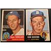 Image 1 : 1953 TOPPS #159 WAYNE TERWILLIGER/ #161 VERN BICKFORD