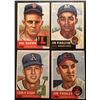 Image 1 : 1953 TOPPS BASEBALL CARD LOT