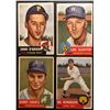 Image 1 : 1953 TOPPS BASEBALL CARD LOT