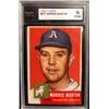 Image 1 : 1953 TOPPS #227 MORRIS MARTIN (KSA 6)