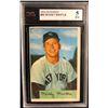 Image 1 : 1954 BOWMAN #65 MICKEY MANTLE (KSA 5)