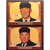 Image 1 : 1955 BOWMAN ARTHUR J GORE #289 & GEORGE HONOCHICK #267
