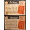 Image 2 : 1955 BOWMAN #17 DEL ENNIS/ #15 FRANK SULLIVAN