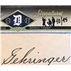 Image 2 : CHARLIE GEHRINGER LEGENDARY CUT SIGNATURES NO 10 OF 45