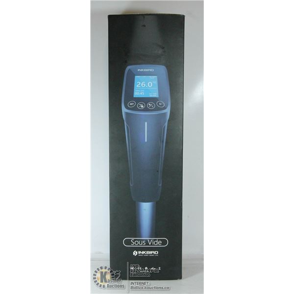NEW IN BOX INKBIRD SOUS VIDE 1000W COOKER.