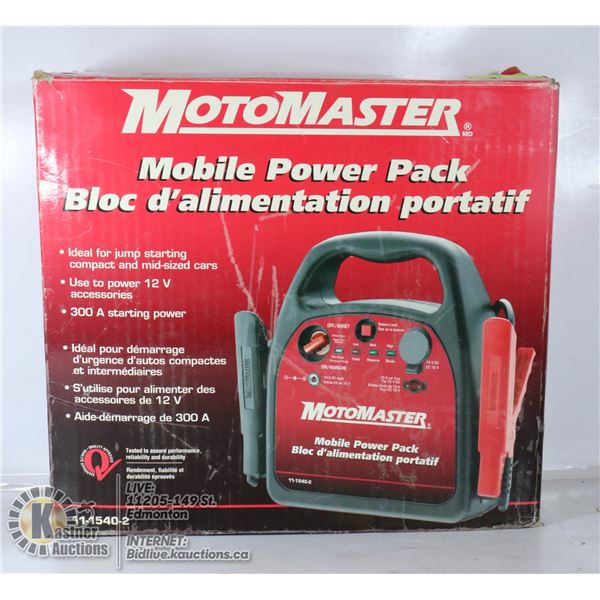 MOTORMASTER MOBILE POWER PACK