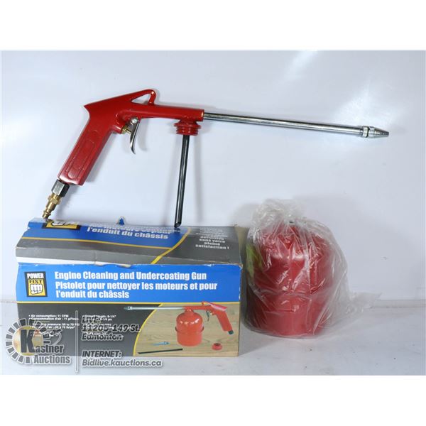 UNUSED POWER FIST PNEUMATIC ENGINE CLEANING &