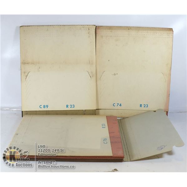 LARGE FLAT OF VARIOUS TYPES OF SANDPAPER