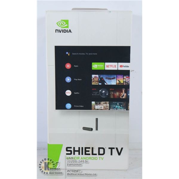 NEW NVIDIA SHIELD TV 4K HDR ANDROID TV.