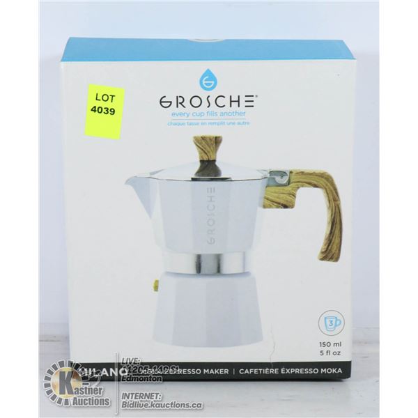 GROSCHE MOCHA ESPRESSO MAKER.