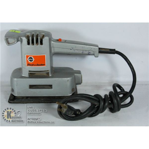 VINTAGE BLACK AND DECKER 5709 UTILITY FINISHING